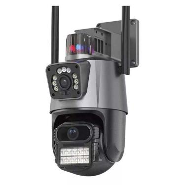 Imagem de Camera Speed Dome Externa Poe 360º Fhd 2 Lentes Sem Fonte