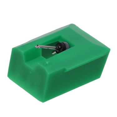 Imagem de Yunir Caneta Giratória de Substituição Elíptica para AT93 AT95 AT3400 AT3400C AT3401 AT3410 AT3412 AT3450 AT3450C Agulha para Toca-discos, Verde