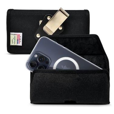 Imagem de Turtleback Belt Clip Made for HTC One M8 Ballistic Camoflage Nylon Case Pouch - Rotating Metal Belt Clip & Snap Closure - Made in USA