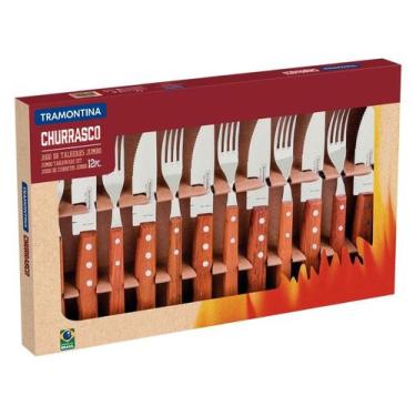Imagem de Jogo para Churrasco Tramontina Dynamic 12 Peças - Tramontina - Ref.223