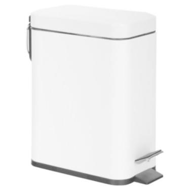 Imagem de Lixeira com pedal de 6 litros 14,5x29cm - Just Home Collection
