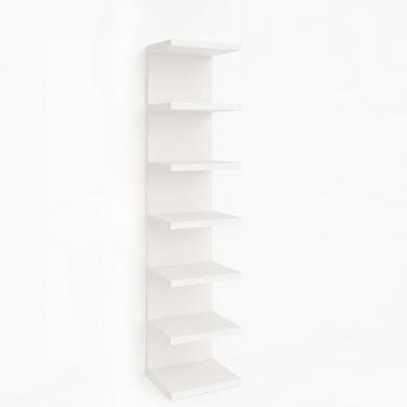 Imagem de Prateleira Flutuante Multiuso MDF - Organizadora Moderna para Sala, Cozinha e Escritório (170cm Branco)