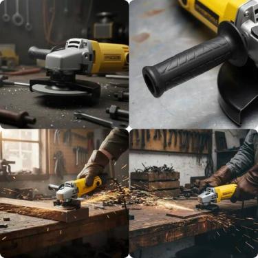 Imagem de Esmerilhadeira 127V 650W Manutenção Industrial Reforma Residencial Fer