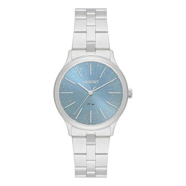 Imagem de Relógio Orient Feminino Fbss0143 G1Sx Prateado Fundo Cinza