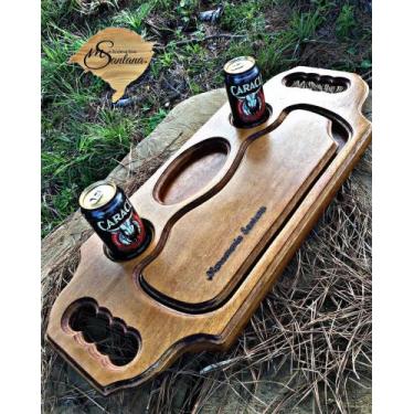 Imagem de Petisqueira em madeira nobre - Woodworkerarts 