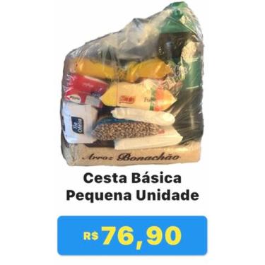 Imagem de Cesta básica pequena - Bom Preço Lins 