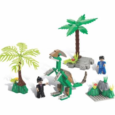 Imagem de Blocos de Encaixe Dino Saga Operação Oviraptor Dinossauros 112 peças Multicolorido 6576 Xalingo