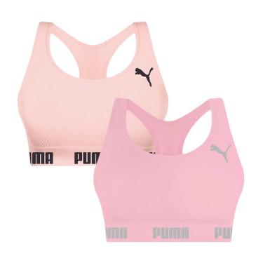 Imagem de Kit 2 Tops Puma Nadador Sem Costura Feminino