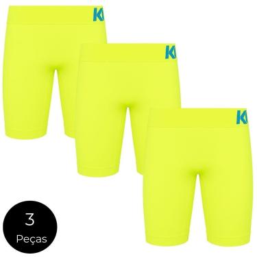 Imagem de Kit 3 Bermudas Térmicas Esportivas Alta Compressão Keeper-Masculino