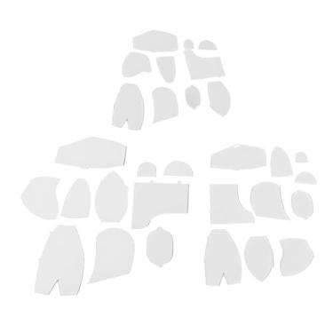 Imagem de Conjunto de réguas de molde de urso de memória, 30 peças, modelo de padrões de costura de urso de memória para iniciantes, artesanato de memórias de infância, arte de costura de urso