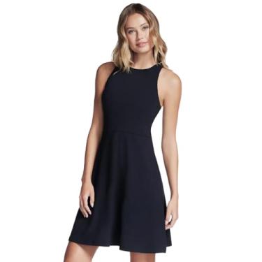 Imagem de Skechers Vestido casual feminino Gowalk para o dia a dia, preto, G