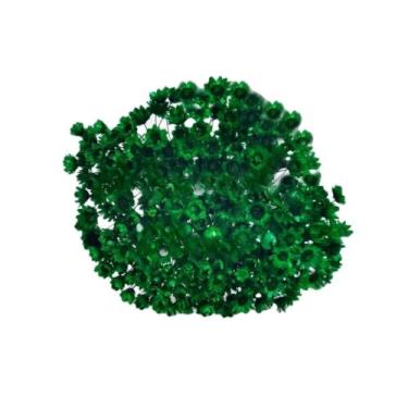 Imagem de 300 Florzinhas Sempre vivas arranjo buquê casamento chá decoração mesa Flor seca preservada(VERDE ESCURO)