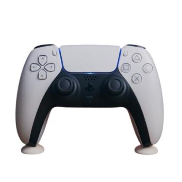 Imagem de Suporte para Controle, Joystcick, Manete PS5 DualSense, Minimalista e Elegante, PLA Premium Ecológico, Leve e Resistente (Branco)