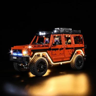 Imagem de Kyglaring Kit De Iluminação Led, Compatível Com Lego 42177 Technic Mercedes-Benz G 500 Professional Line, Modelo Carro, Conjuntos Leg0 Não Incluídos (Versão Suporte)