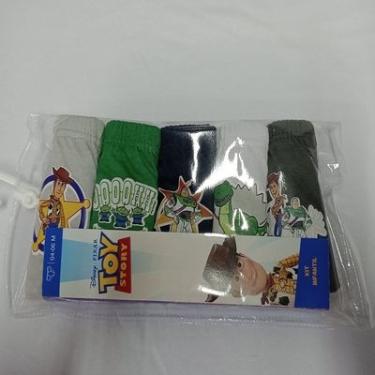 Imagem de KIT 5 CUECAS INFO DISNEY TOY STORY CINZA, VERDE, MARINHO, BRANCO, CHUMBO TAM G BASIC +