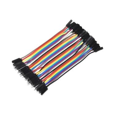 Imagem de Cabo Jumper Dupont De 10cm, 20cm, 30cm Macho Para Macho, Fêmea Para Ma