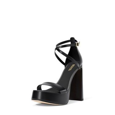 Imagem de Michael Kors Sandália feminina plataforma Cami, Preto, 36