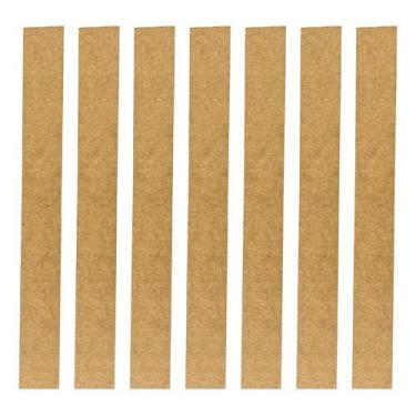 Imagem de Ripa Mdf 3mm Kit 40 Un Cru Madeira Quarto Decoraçao 10x90cm - Marcenar