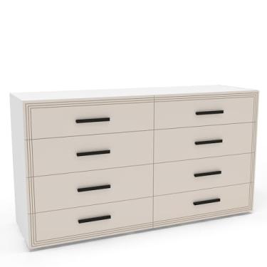 Imagem de Cômoda 8 Gavetas Valência Politorno Móveis