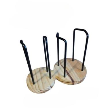 Imagem de Porta Copos Descartáveis, Suporte de Parede e Bancada para Organizar Copos de Papel(DUPLO C TAMANHOS)