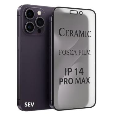 Imagem de Película Cerâmica Fosca Compativel Com iPhone 14 Pro Max, Anti-Reflexo, Anti-Risco, Anti-Impacto, Suave ao toque, com Kit de Limpeza