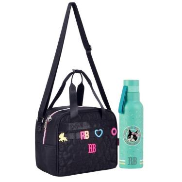 Imagem de Kit Lancheira Garrafa Térmica VD Juvenil Rebecca Bonbon-Feminino