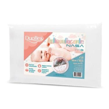 Imagem de Travesseiro Infantil BB3002 Nasa Baby Antissufocante 200 Fios Impermeá