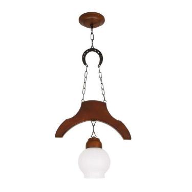 Imagem de Pendente Sela De Cavalo Envelhecido 1 Lâmpada 931E