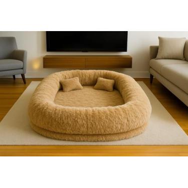 Imagem de Puff Ninho Gigante Família Cama Área Descanso Sofá Adulto - viva bem, 