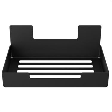 Imagem de Porta Sabonete Saboneteira Adesivo Autocolante Preto ELG