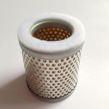 Imagem de F002 separador de névoa de óleo do elemento do filtro de ar da bomba de vácuo - cartucho de substituição OEM, compatível com os modelos Busch RA/R5/RC bombas de vácuo de palhetas rotativas