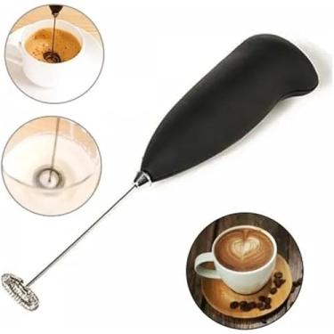 Imagem de Mini Misturador Elétrico para Cozinha, Batedor de Claras de Ovos, Leite e Café, Mixer Manual Portátil