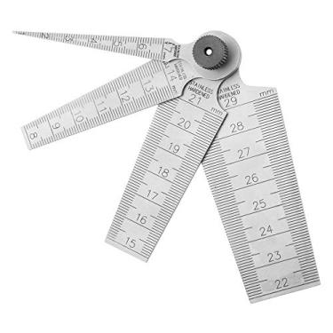 Imagem de Conjunto de réguas cônicas de aço inoxidável, ferramenta de inspeção de furos com marcações claras para medir o diâmetro interno do orifício do compartimento