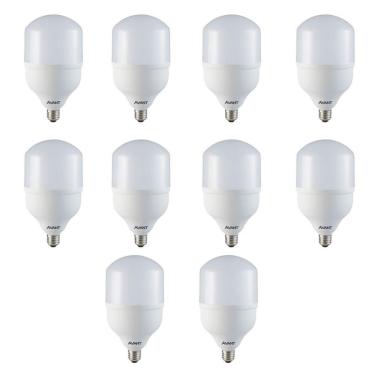 Imagem de Kit 10 Lâmpadas Bulbo LED Branco Frio 50W HP Avant Bivolt Base E27 6500K MK4000G - CÓD 289301373