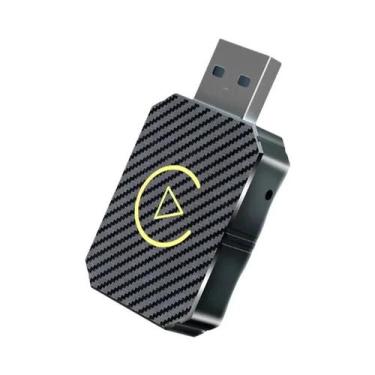 Imagem de Adaptador Wireless CarPlay E Android Auto 2 Em 1 Mini Car Ai Box Para 