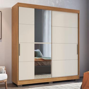 Imagem de Guarda Roupa Casal 3 Portas 5 Gavetas Flex Color Veneto Luciane