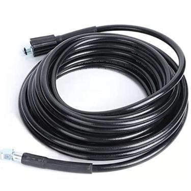 Imagem de Mangueira extensora para lavadora de alta pressão de 10 metros, M14-M22 Mangueira de drenagem de silicone de 1200 Pa para lavagem de carros