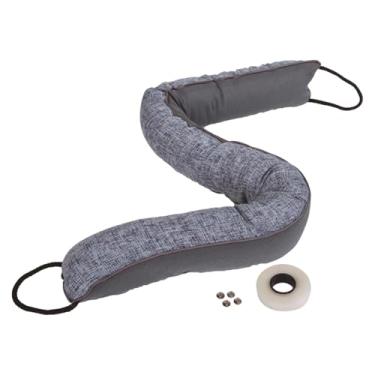 Imagem de Fenteer Bloqueador de Correntes de Ar para Portas - Fácil de Instalar - Protege Contra Correntes de Ar e Ruídos