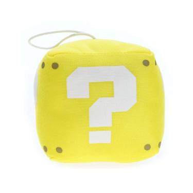 Imagem de Boneca de brinquedo de pelúcia Marios Question Mark 6cm