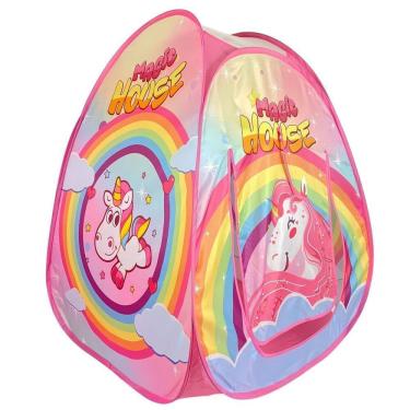 Imagem de Barraca Tenda Infantil Unicórnio Toca Cabana Criança Castela