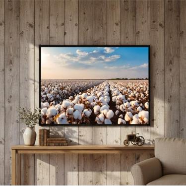 Imagem de Quadro Decorativo Grande Agro Plantação Sala Escritório 100x70 (04)