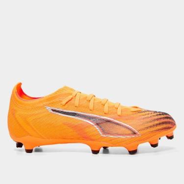 Imagem de Chuteira Campo Puma Ultra 6 Match Unissex, Laranja, 40