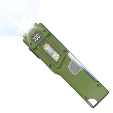 Imagem de Lanterna LED - À Prova d'Água Recarregável Portátil - Lanterna de Trabalho - Para Acampamento Casa Trabalho Caminhadas Noturnas Viagens