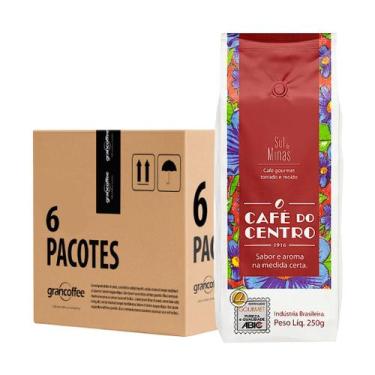 Imagem de Kit Café do Centro Torrado e Moído Origem Sul de Minas 1,5kg