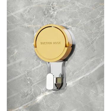 Imagem de Ganchos de ventosa para toalhas de chuveiro reutilizáveis ventosas a vácuo ganchos adesivos toalheiros fCabide de banheiro e cozinha amarelo 03