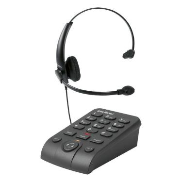 Imagem de Telefone Headset Intelbras Hsb-50 Para Telemarketing Com Fio 4013330