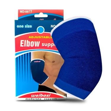 Imagem de Cotoveleira Elástica Par [Azul]