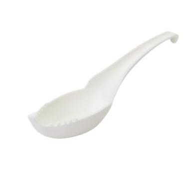 Imagem de Colher de Sopa Macarrão Ramen 2 em 1 com Garfo Utensílio Multifuncional para Amantes Cabo Ergonômico PP Grau Alimentar Leve e Portátil Uso Casa Escritório