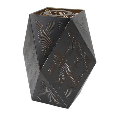 Imagem de YWBL-WH Abajur de Sombra, Abajur de Ferro Oco Moderno para Lâmpadas E27 E26, Cria Lindas Sombras No Quarto, Sala de Estar, Sala de Jantar, Cozinha