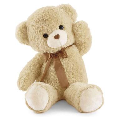 Imagem de Ursinho de pelúcia YunnaSi Big 90 cm marrom claro